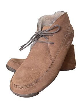 Duluth Trading Men’s Shearling Chukka Slippers Size 8